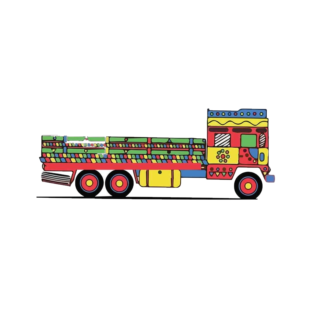 Indian Truck sticker